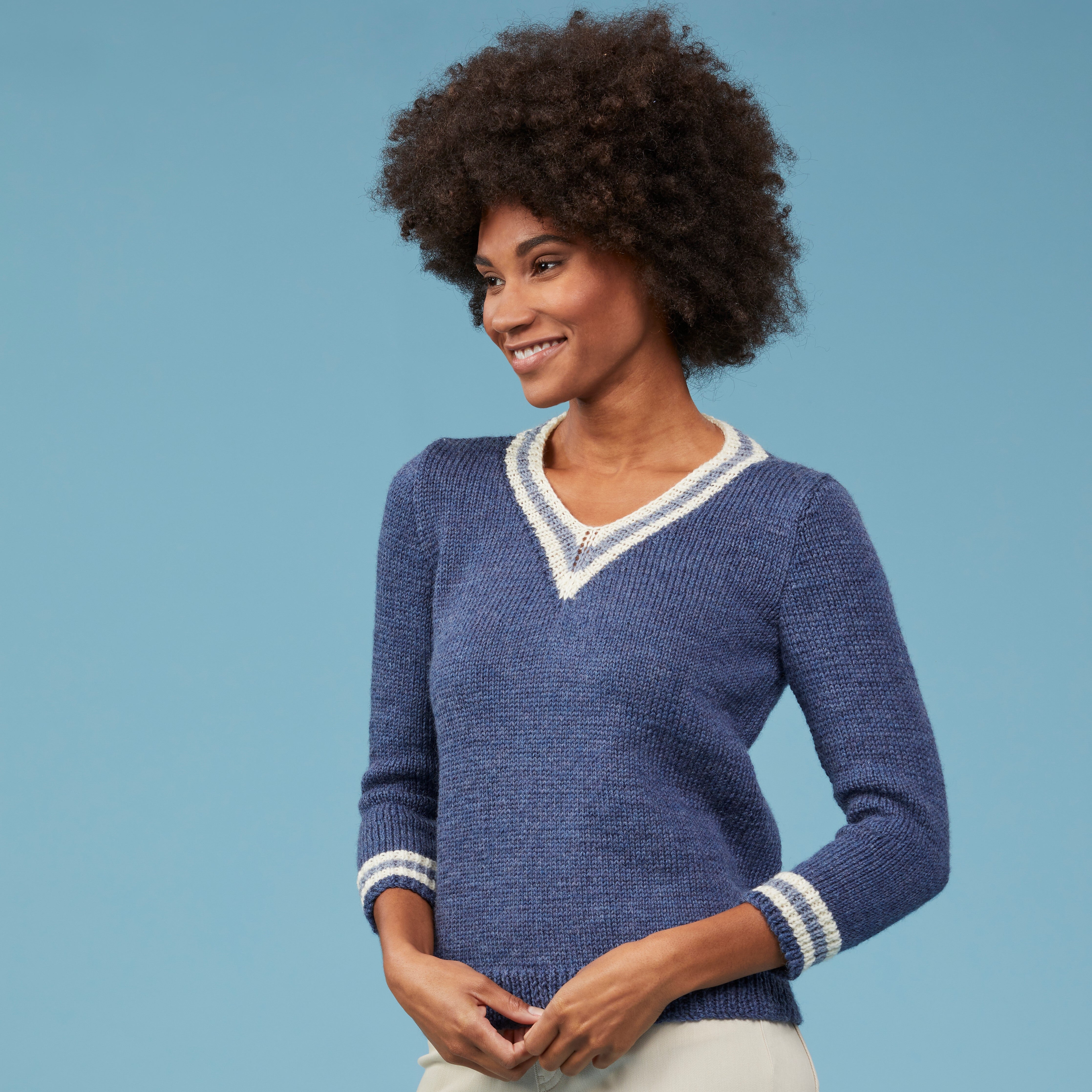 Tahki Yarns Mill Creek Pullover Knitting Pattern