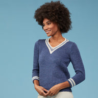 Tahki Yarns Mill Creek Pullover Knitting Pattern