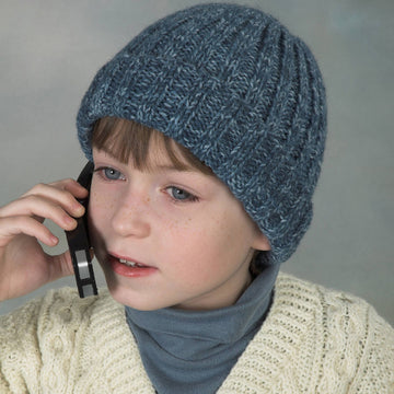 Ribbed Hat Knitting Pattern