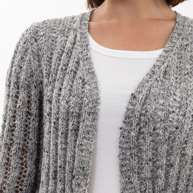 Stacy Charles Fine Yarns Mackenzie Cardigan Knitting Pattern