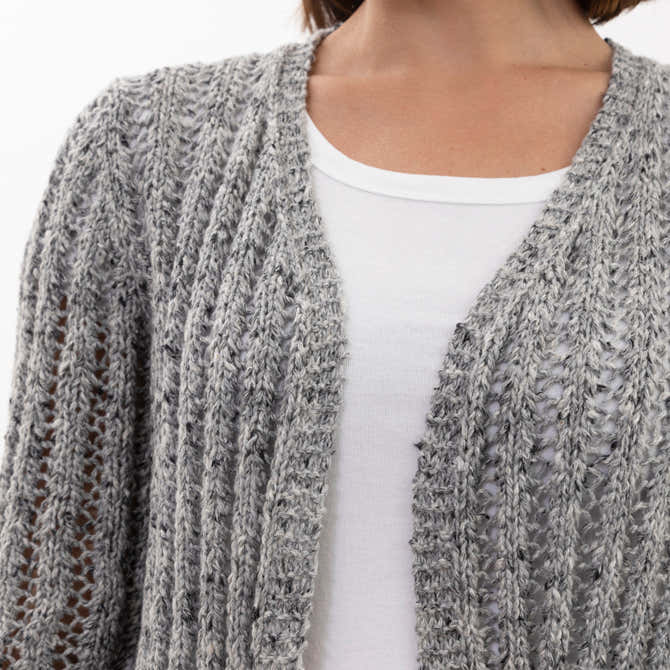 Stacy Charles Fine Yarns Mackenzie Cardigan Knitting Pattern