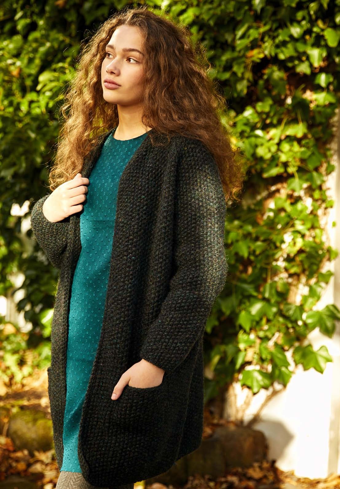 Skrugga Coat Knitting Pattern