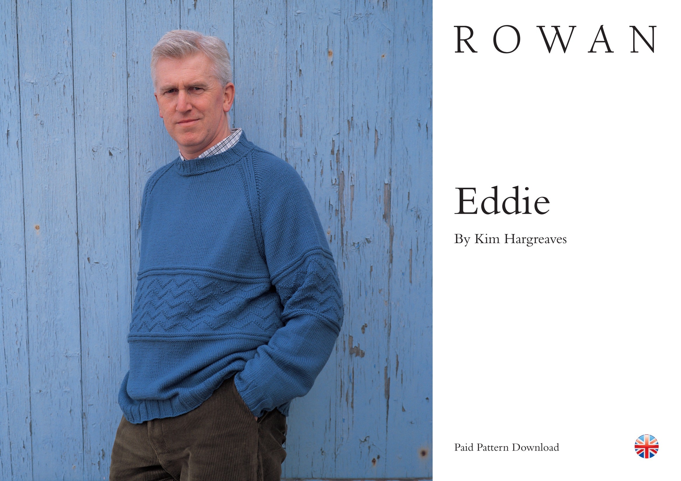 Rowan Eddie Jumper Knitting Pattern