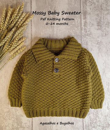 Mossy Baby Sweater | 0-24 months