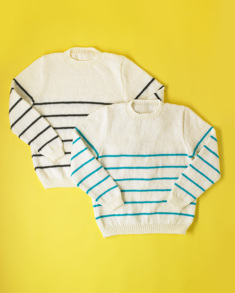 Paintbox Yarns Breton Mens Jumper Knitting Pattern