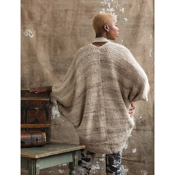 Noro Textured Cocoon Cardi Cardigan Knitting Pattern
