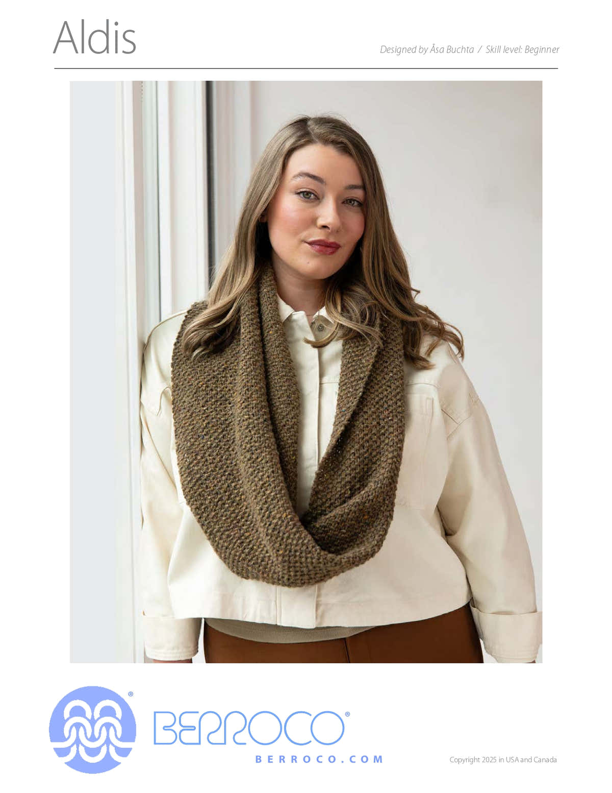 Aldis Scarf Knitting Pattern