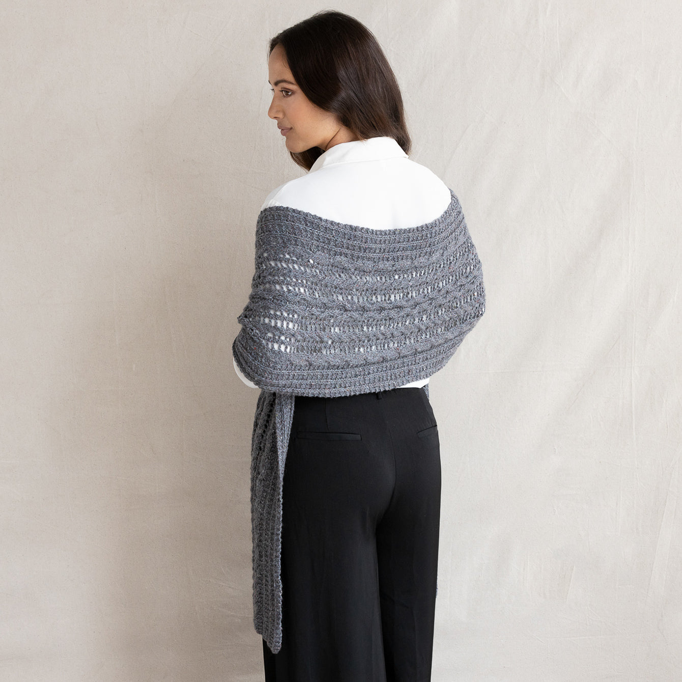 String Hazel Shawl Scarf Knitting Pattern