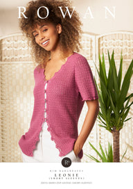 Rowan Leonie (Short Sleeve) Cardigan Crochet Pattern