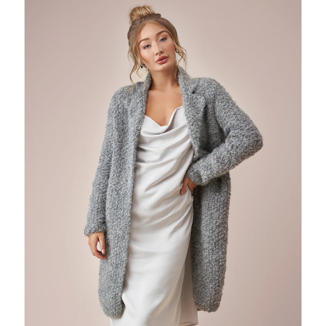 Rowan Teddy Cardigan Coat Knitting Pattern