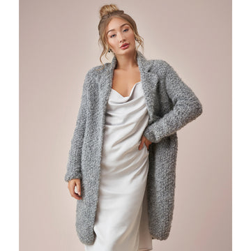 Rowan Teddy Cardigan Coat Knitting Pattern