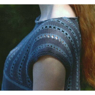 Plymouth Yarn 2805 Women's Striped Tank Knitting Pattern