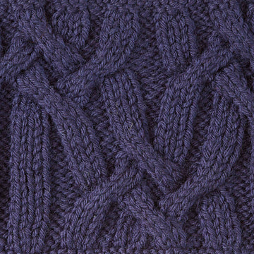 Debbie Bliss Cabled Raglan Sweater Knitting Pattern