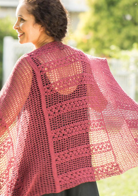 Maipo Shawl in Berroco Mykonos - 387-4 PDF