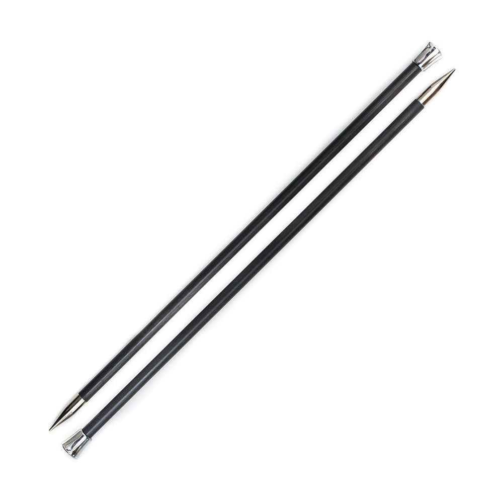 KnitPro Karbonz Single Point Needles 10"