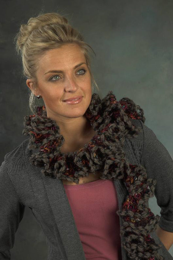 Scarf in Plymouth Yarn Joy Supreme - F444 - PDF