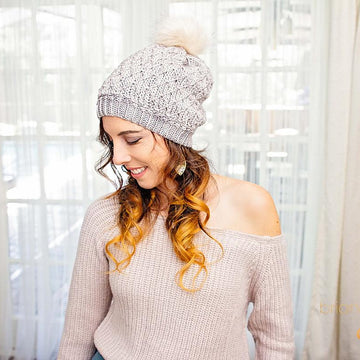 Quilted Lattice Crochet Hat