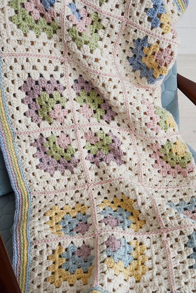 Debbie Bliss Patchwork Crochet Blanket Pattern