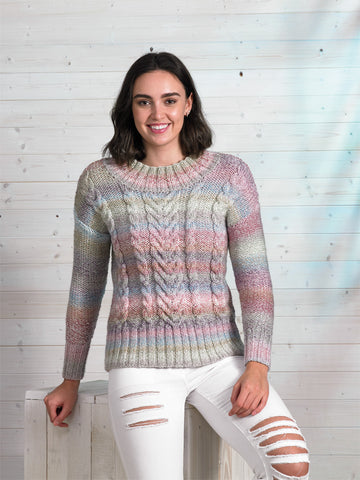 James C. Brett JB697 Sweater Jumper Knitting Pattern
