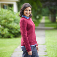 Valley Yarns Garnet Pullover Knitting Pattern
