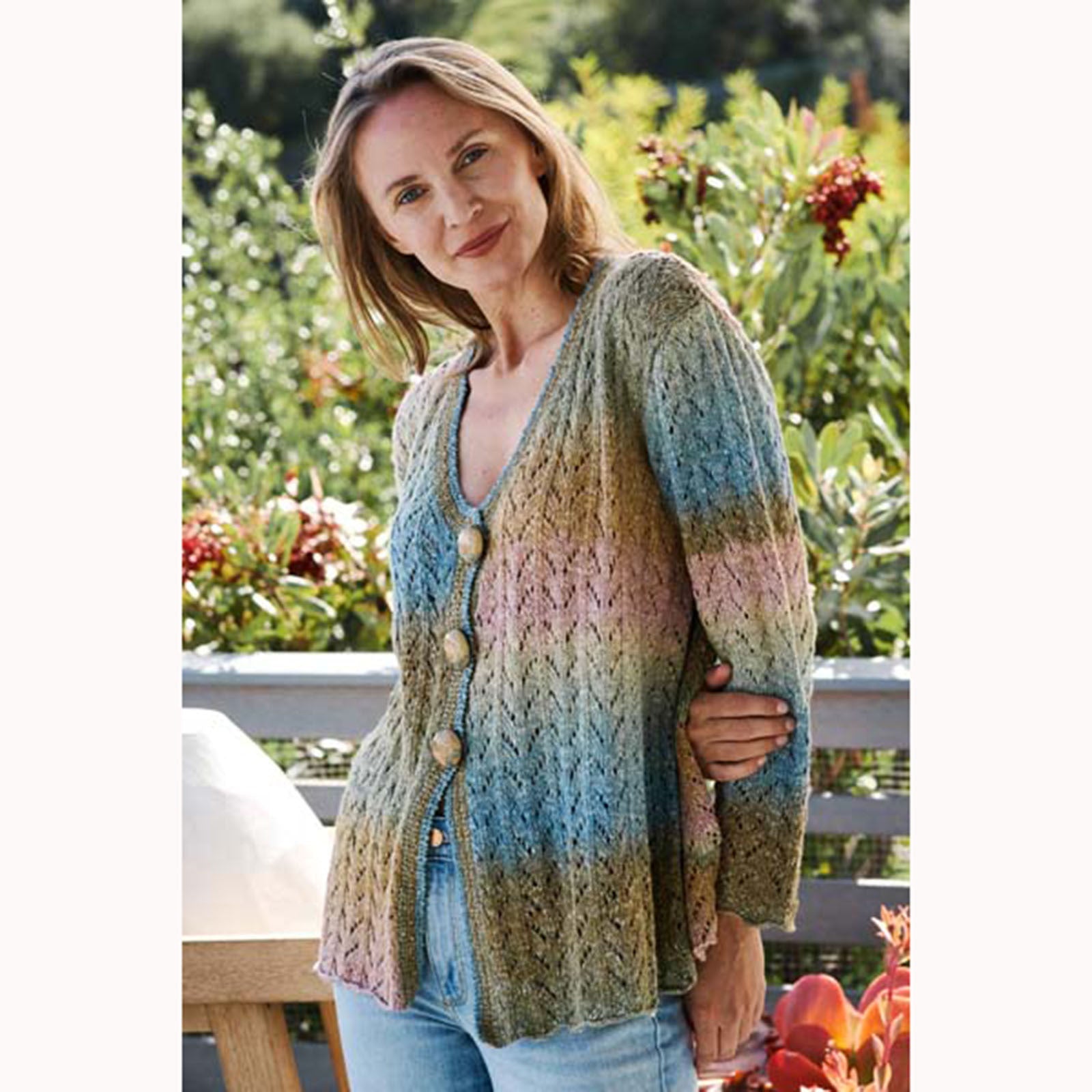 Trendsetter Yarns I Pavlova Arrow Up Cardigan Knitting