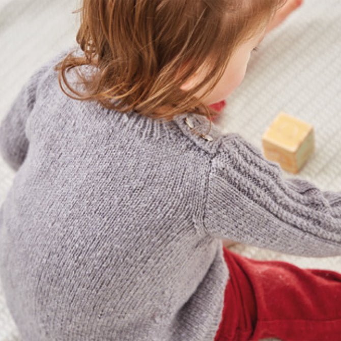 Sirdar Smocked Heirloom Sweater Jumper Knitting Pattern