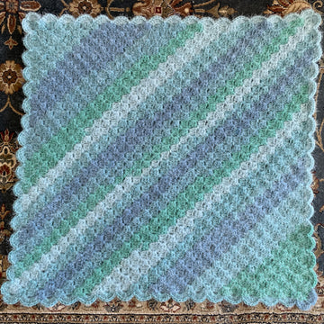 EASY BEGINNER Corner to Corner Baby Blanket
