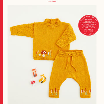 Sirdar Toad Stool Sweater & Trousers Jumper Knitting Pattern