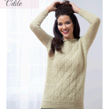 Universal Yarn Odile Jumper Knitting Pattern