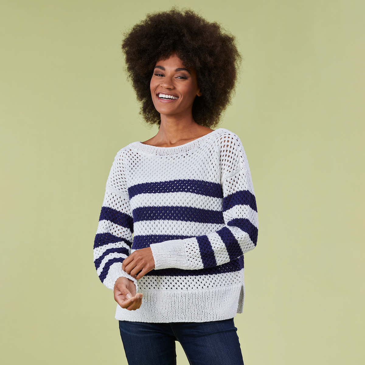 Tahki Yarns Hilton Head Pullover Knitting Pattern