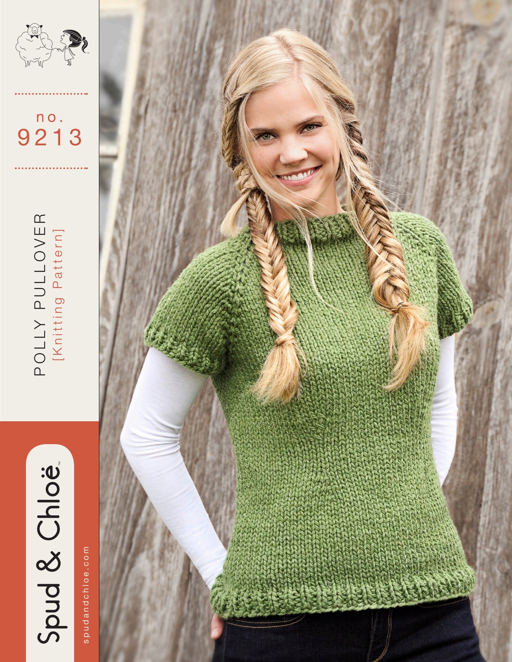 Polly Pullover Jumper Knitting Pattern