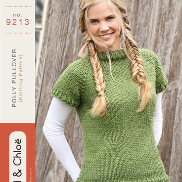 Polly Pullover Jumper Knitting Pattern