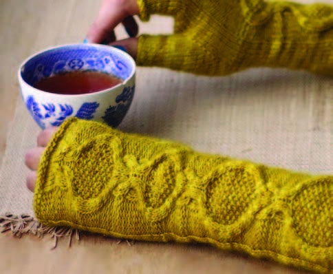 Mucha Mittens Gloves Knitting Pattern