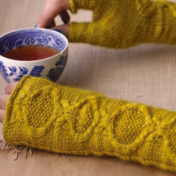 Mucha Mittens Gloves Knitting Pattern