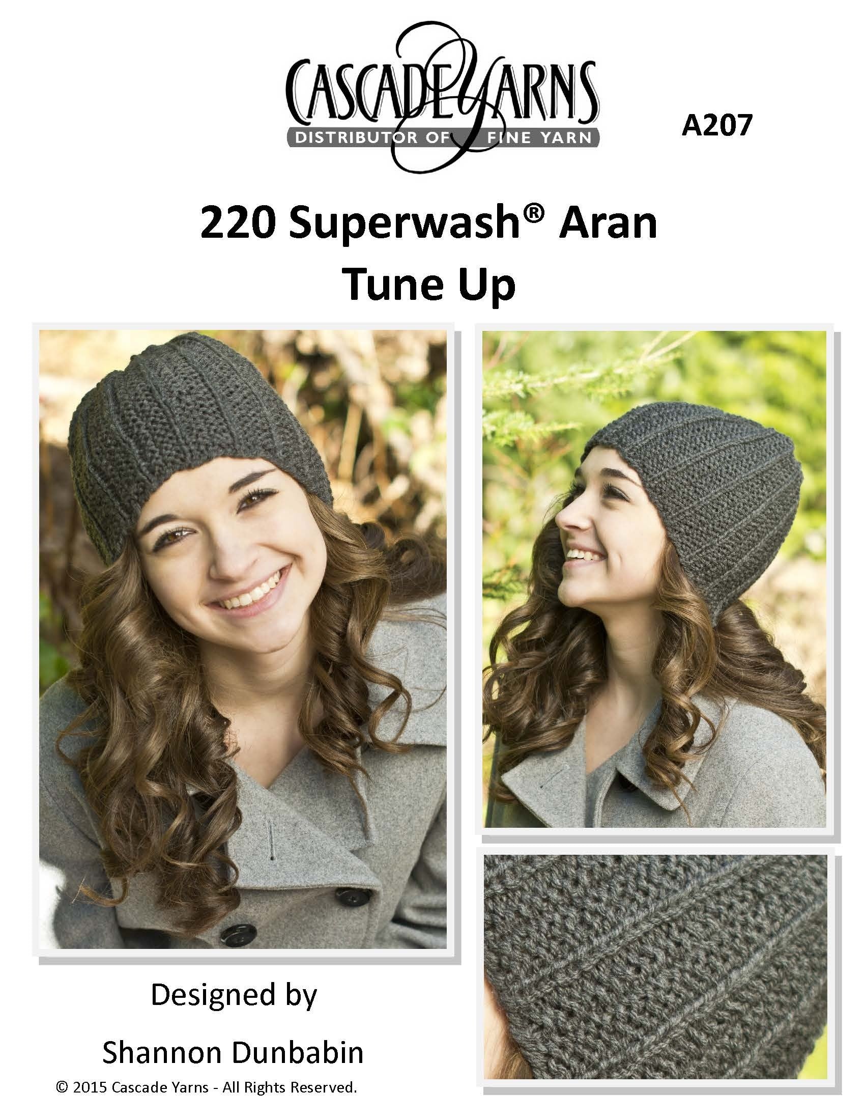 Cascade Yarns A Tune Up Hat Knitting Pattern