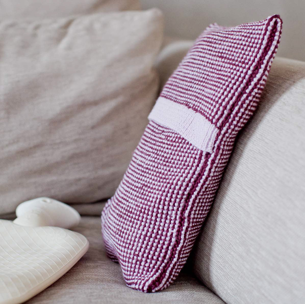 MillaMia Nia Hot Water Bottle Knitting Pattern