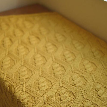 #294 Diamond Cable Blanket
