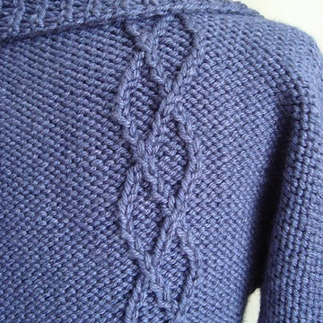 #106 Shawl-Collared Nipped-Waist Cardigan