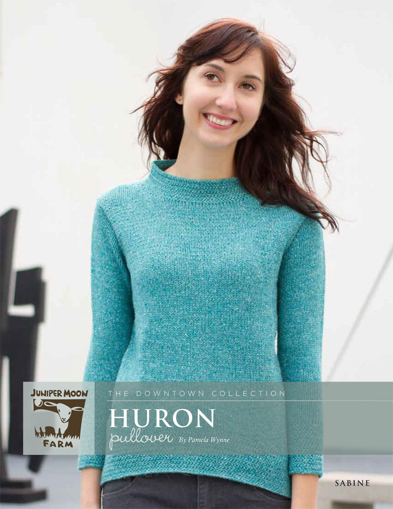 Huron Pullover Jumper Knitting Pattern