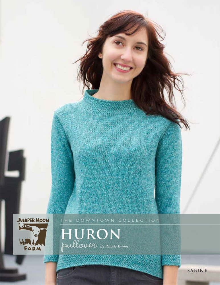 Huron Pullover Jumper Knitting Pattern