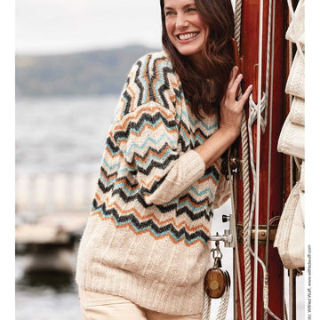 Lana Grossa 05 Pullover Jumper Knitting Pattern
