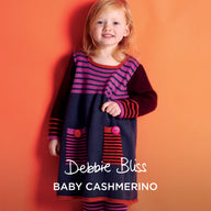 Debbie Bliss Fey Striped Dress Knitting Pattern
