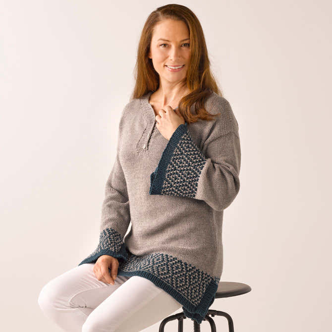 Valley Yarns Iolite Knitting Pattern