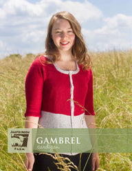 Gambrel Cardigan Knitting Pattern