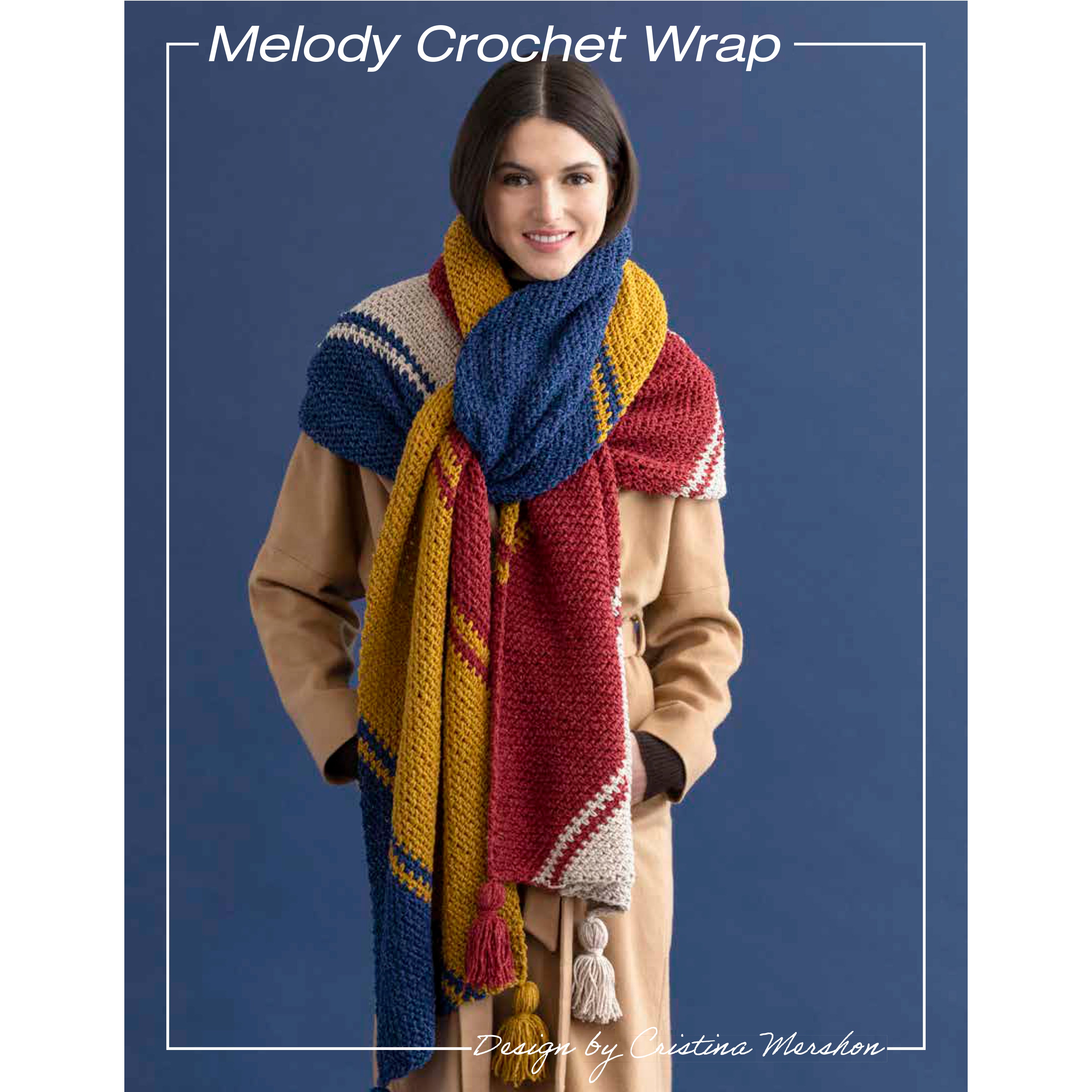 Elsebeth Lavold EL- Melody Crochet Wrap Pattern