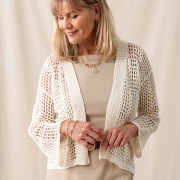 Breton Cardigan Crochet Pattern