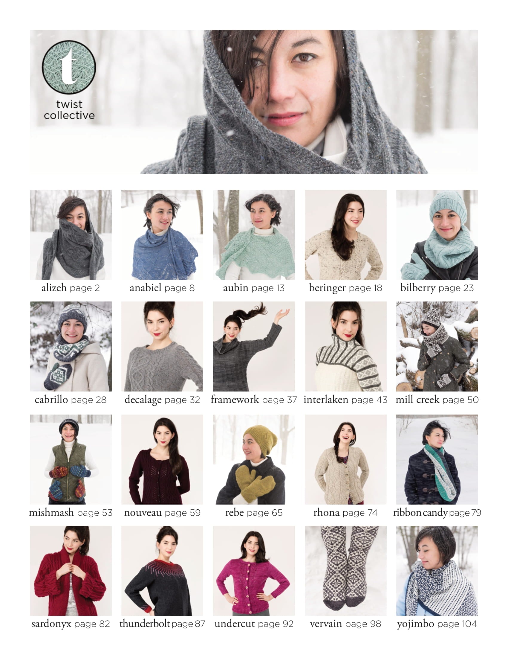 Twist Collective January eBook Knitting Pattern