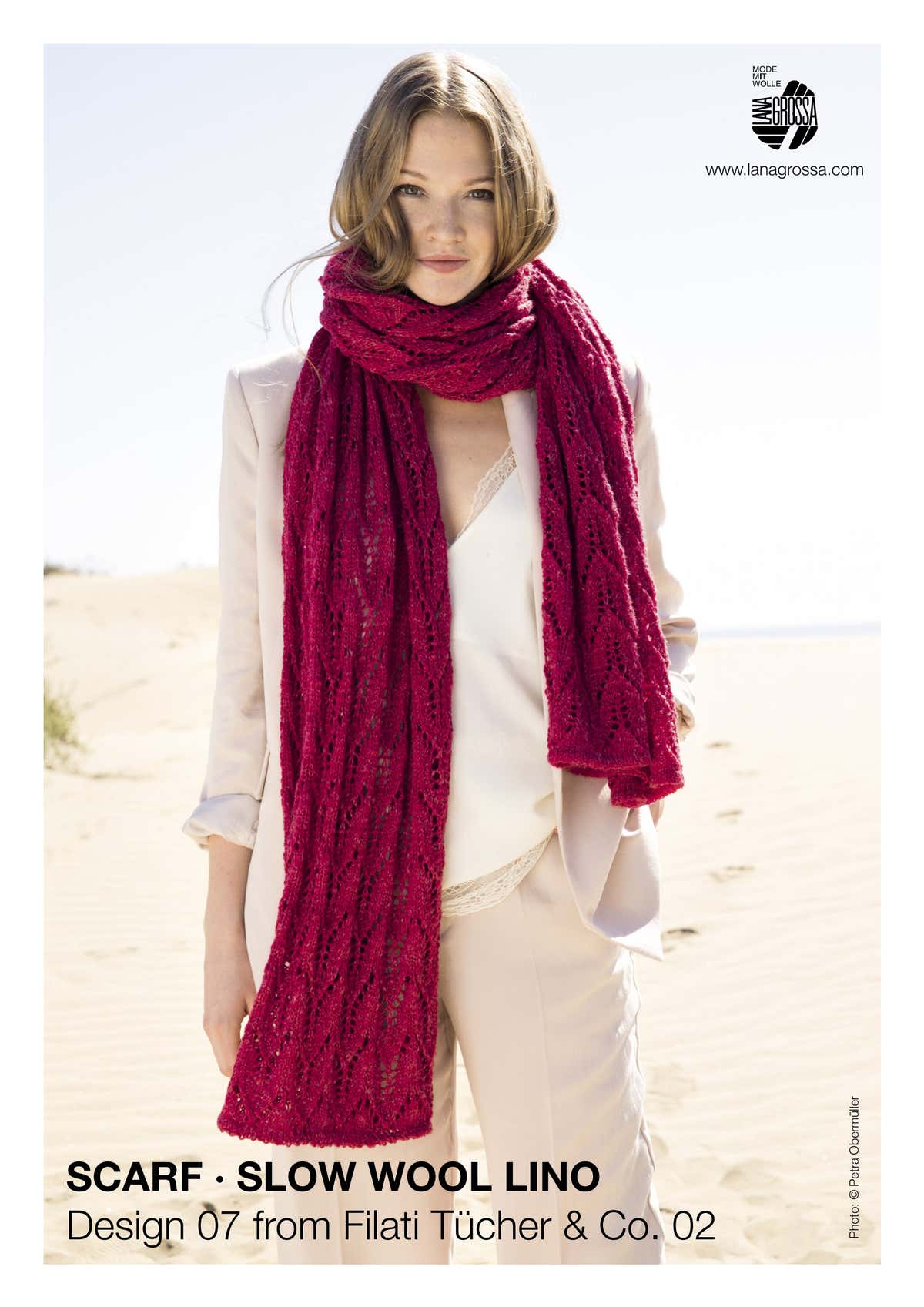 Lana Grossa Scarf Knitting Pattern