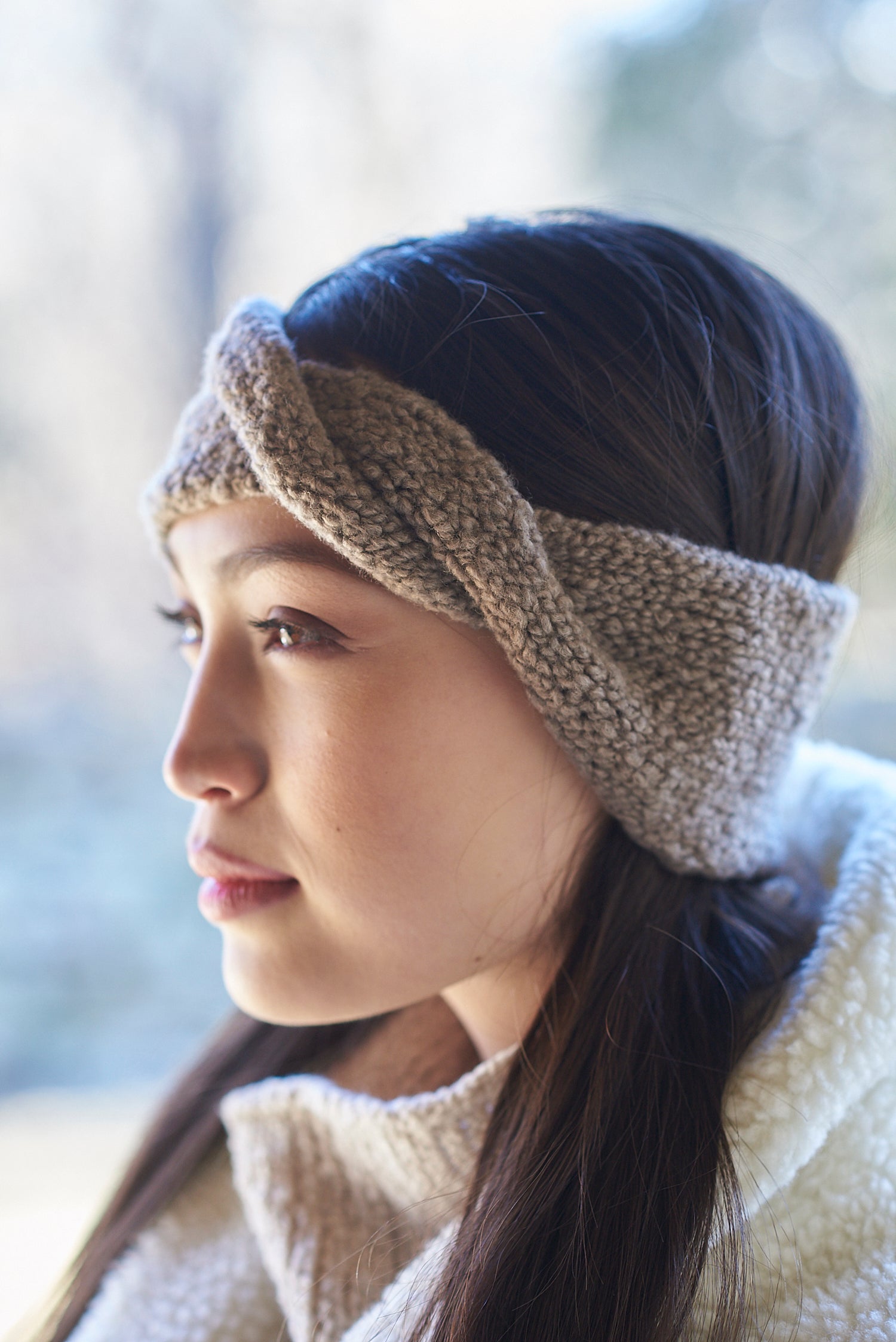 Hilda Hat, Headband & Mittens Accessory Knitting Pattern