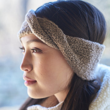 Hilda Hat, Headband & Mittens Accessory Knitting Pattern